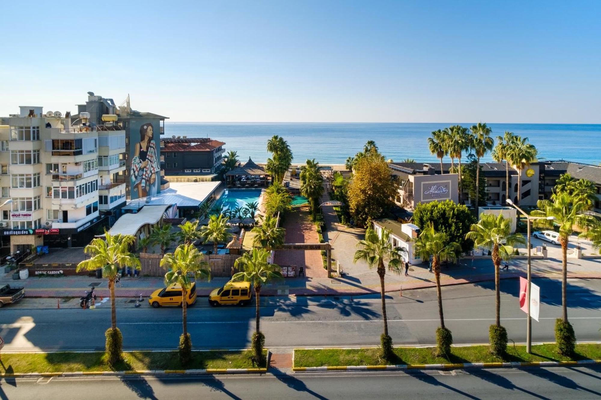 Delfino Apart Hotel Alanya Exterior photo